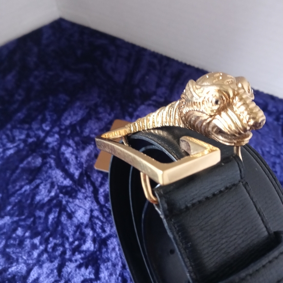Gucci lions head belt, size 36 💯 RARE!!! - Picture 4 of 4